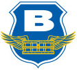 B no space with wings logo